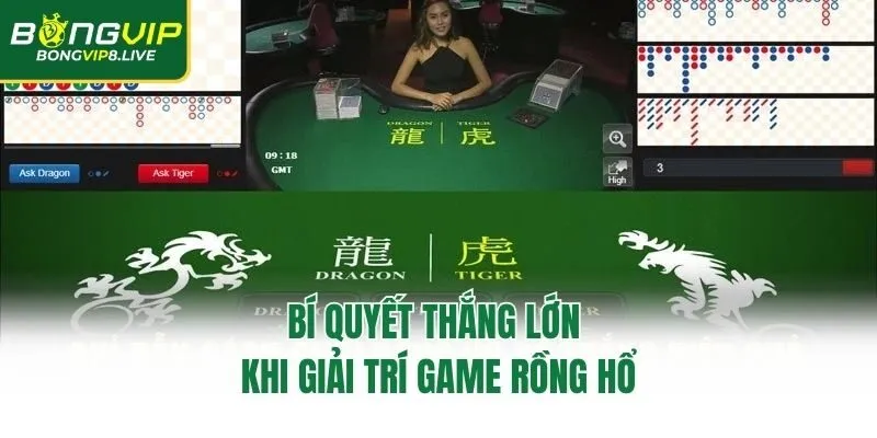 Bí quyết thắng lớn khi giải trí game Rồng Hổ