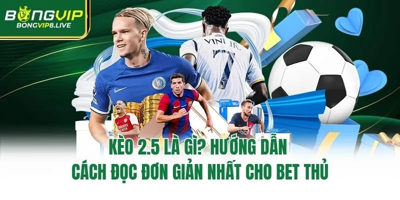 Kèo 2.5 Là Gì? Hướng Dẫn Cách Đọc Đơn Giản Nhất Cho Bet Thủ